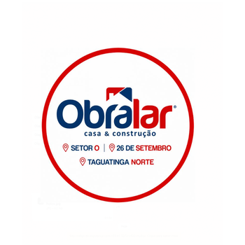 Logo da Obralar casa e construção