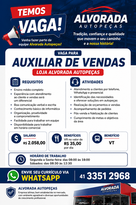Imagen de ALVORADA AUTOPEÇAS